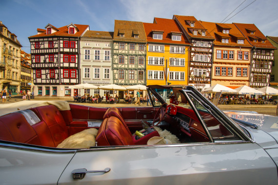 Nr.1031;  Streetfoto "Cabrio" in Erfurt