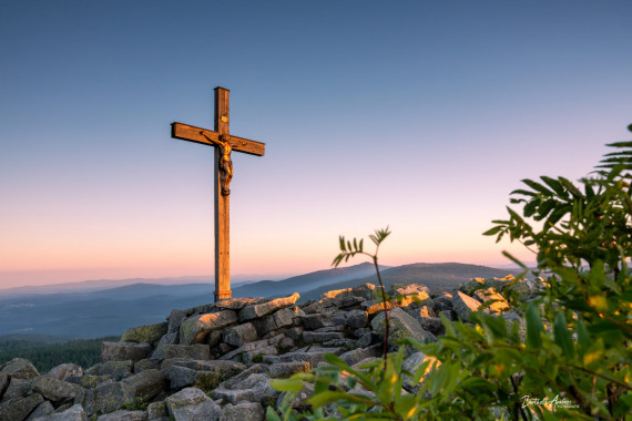 1141 Lusen im ersten Licht