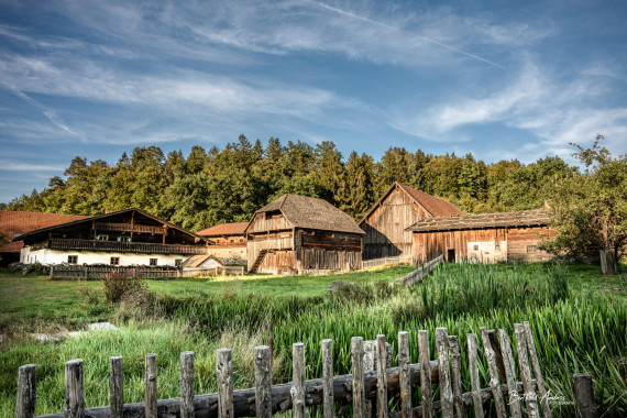 1154 Bauernhäuser im Museumsdorf