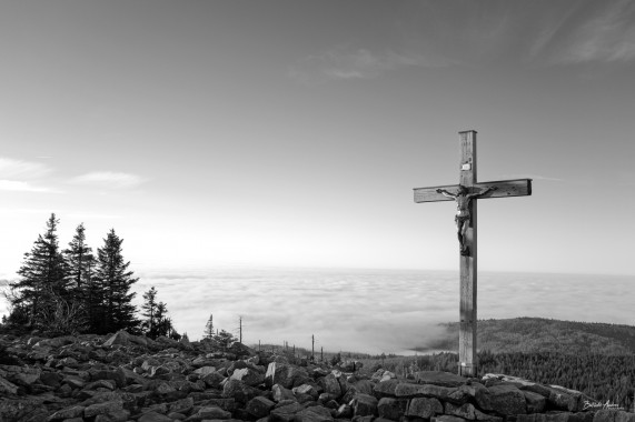 1371 Lusenkreut übern Wolkenmeer sw