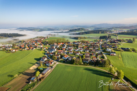 Außernbrünst Deching Blick nach Röhrnbach 2